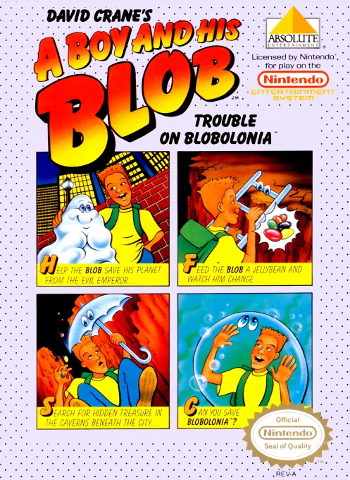David Crane's A Boy and His Blob - Trouble on Blobolonia (USA) (Limited Run Games)